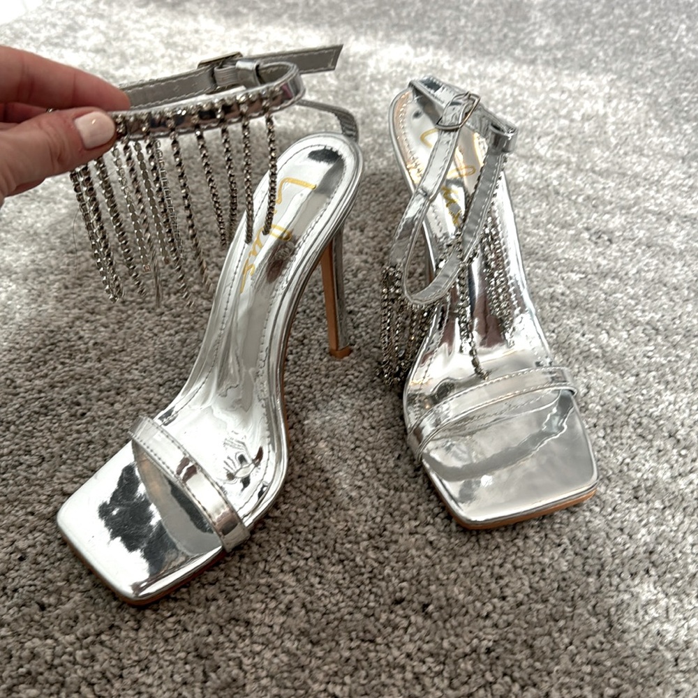 Silver Lulu’s Heels